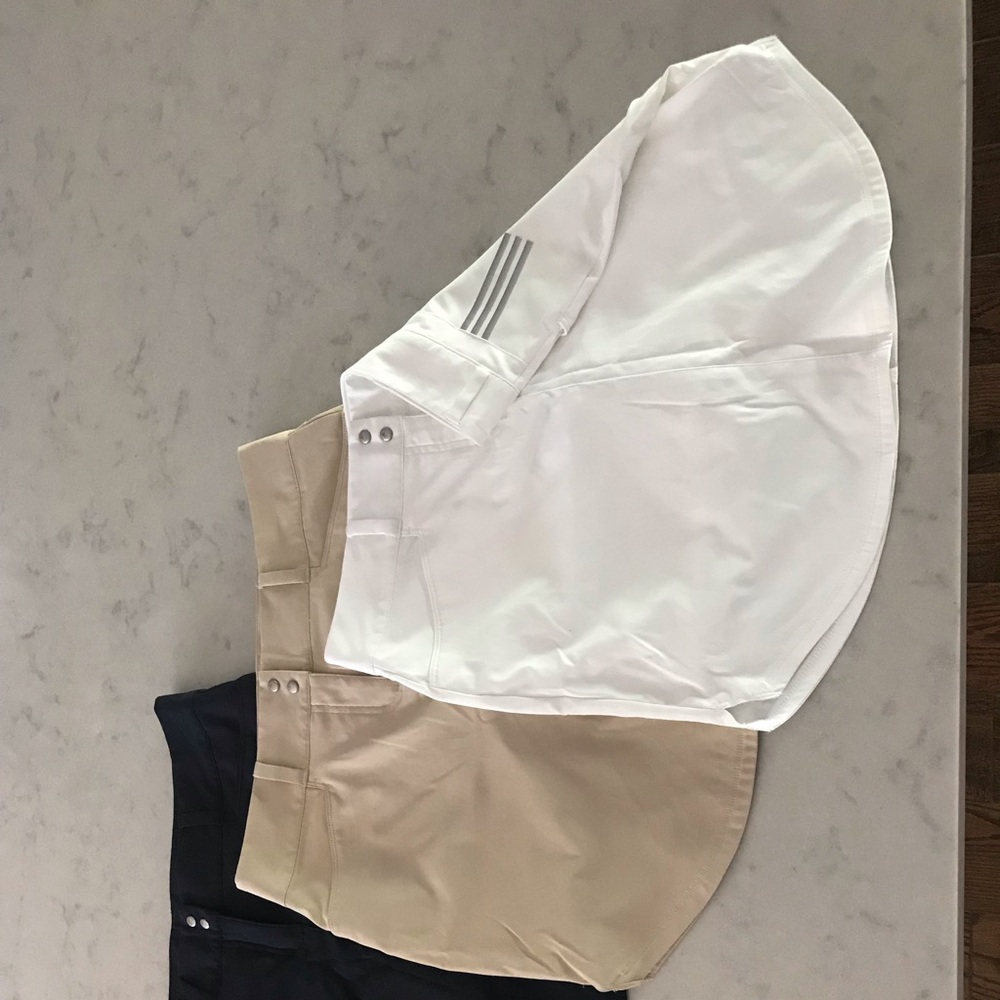 Adidas Golf skort - White - sz 8